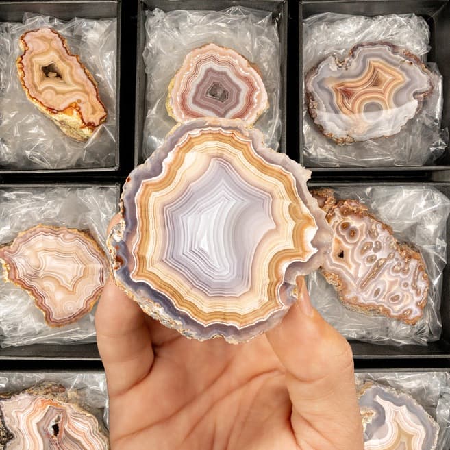 AGATES FROM MEXICO TUCSON GEM SHOW 2024